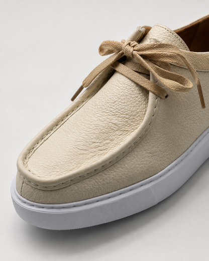 Derby Cuir Grainé Plateforme