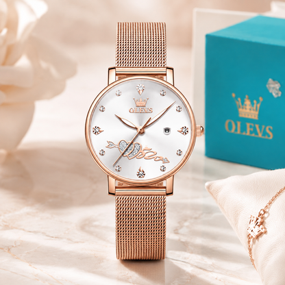 ساعة OLEVS النسائية الأنيقة